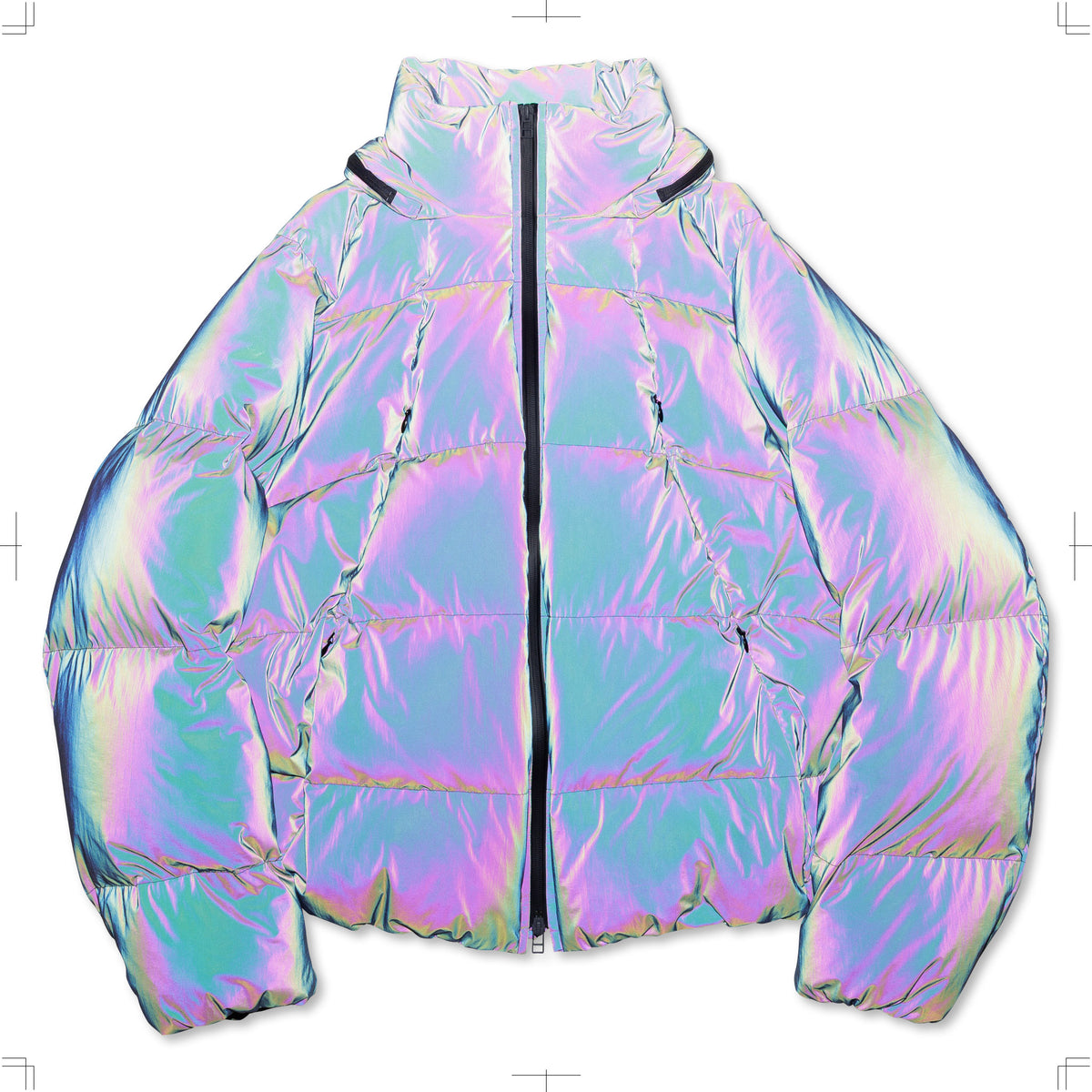 CURVY DOWN JACKET HOLO REFLECTIVE – ROTOL