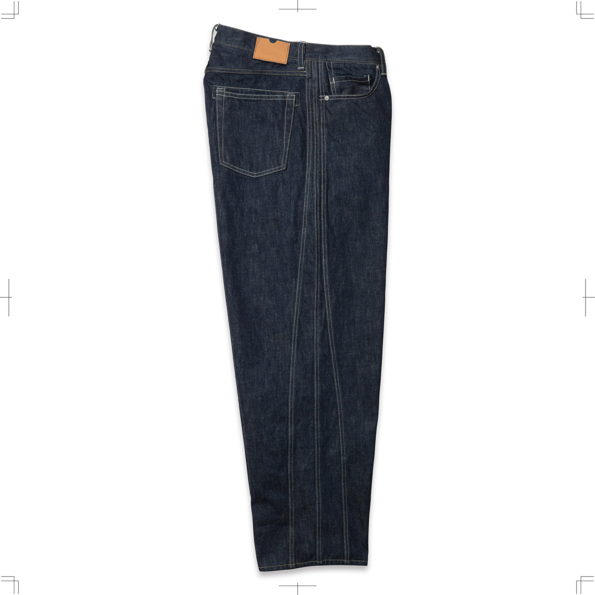TRIPLE SEAMS 6P DENIM WIDE RIGID – ROTOL