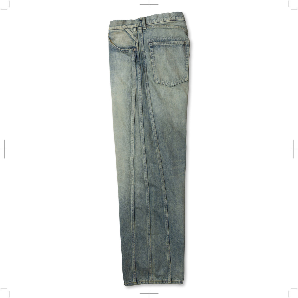 ROTOL 25AW TRIPLE SEAMS DENIM WIDE RIGID