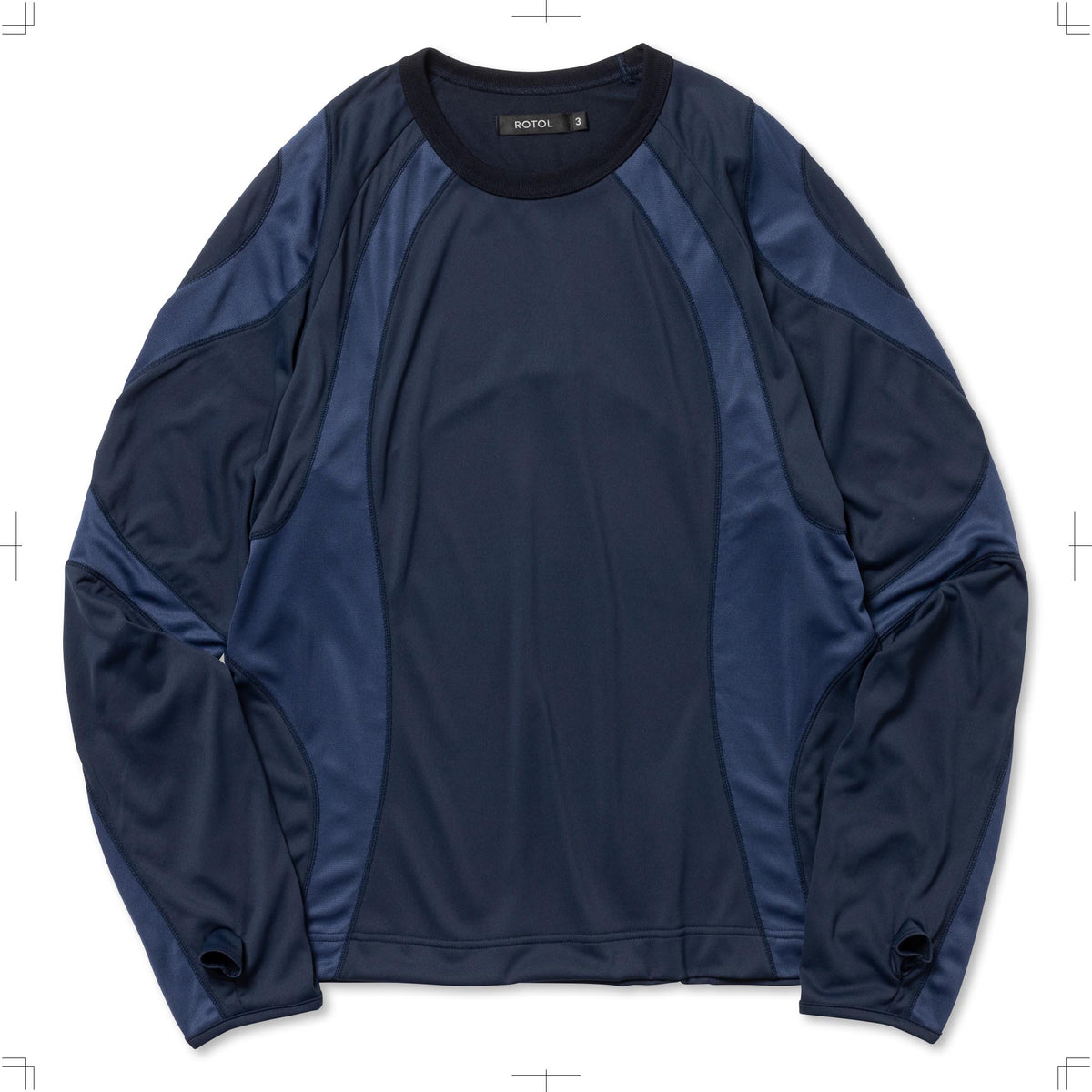 ROTOL (ロトル) SIDE SLIT TEE R11HD25 ブラック 2 ROTOL (ﾛﾄﾙ) / SIDE SLIT TEE – BLACK | disarm | no. ROTOL 通販 愛媛