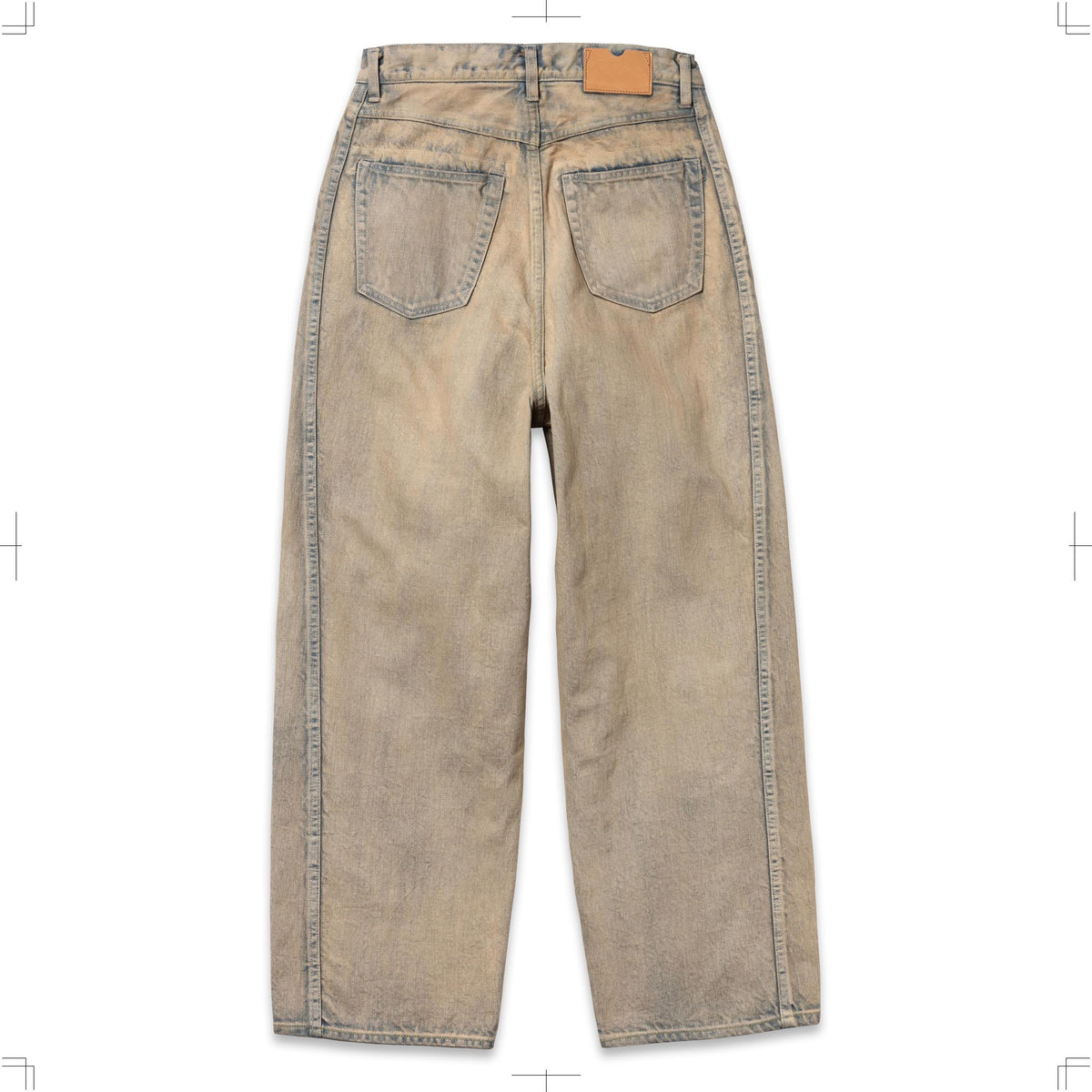 TRIPLE SEAMS 6P DENIM WIDE BLEACH – ROTOL