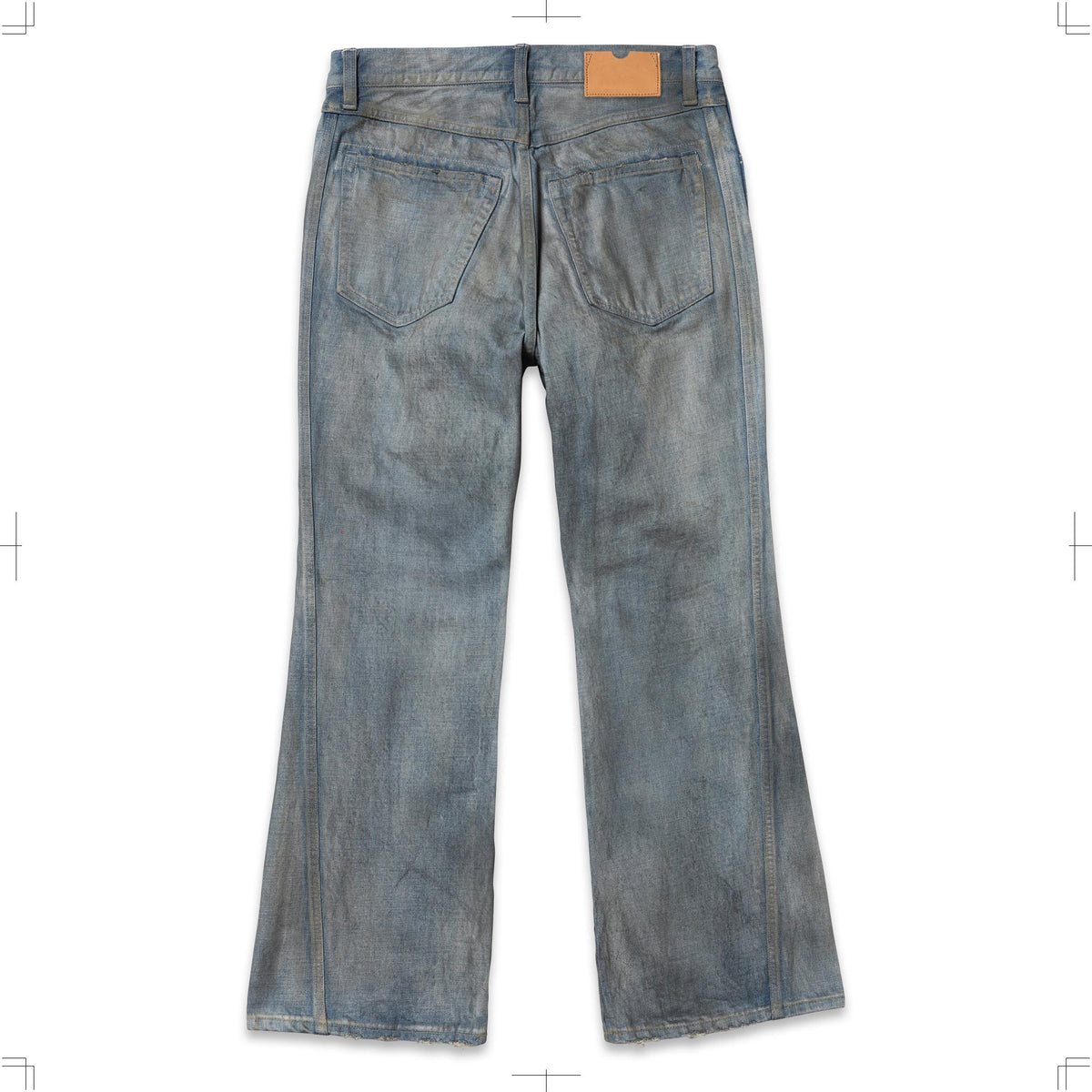 TRIPLE SEAMS 6P DENIM FLARE BORO – ROTOL