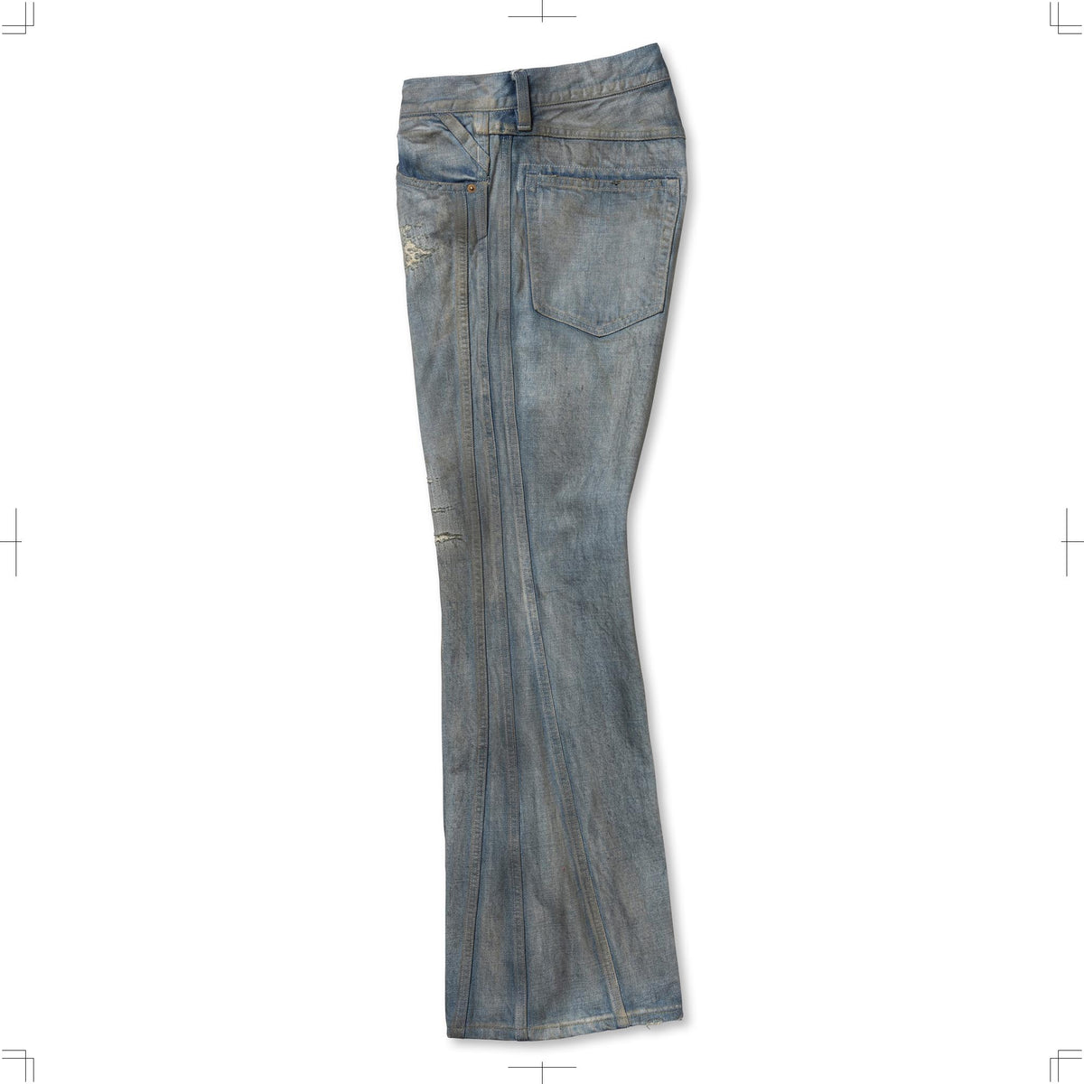 TRIPLE SEAMS 6P DENIM FLARE BORO – ROTOL
