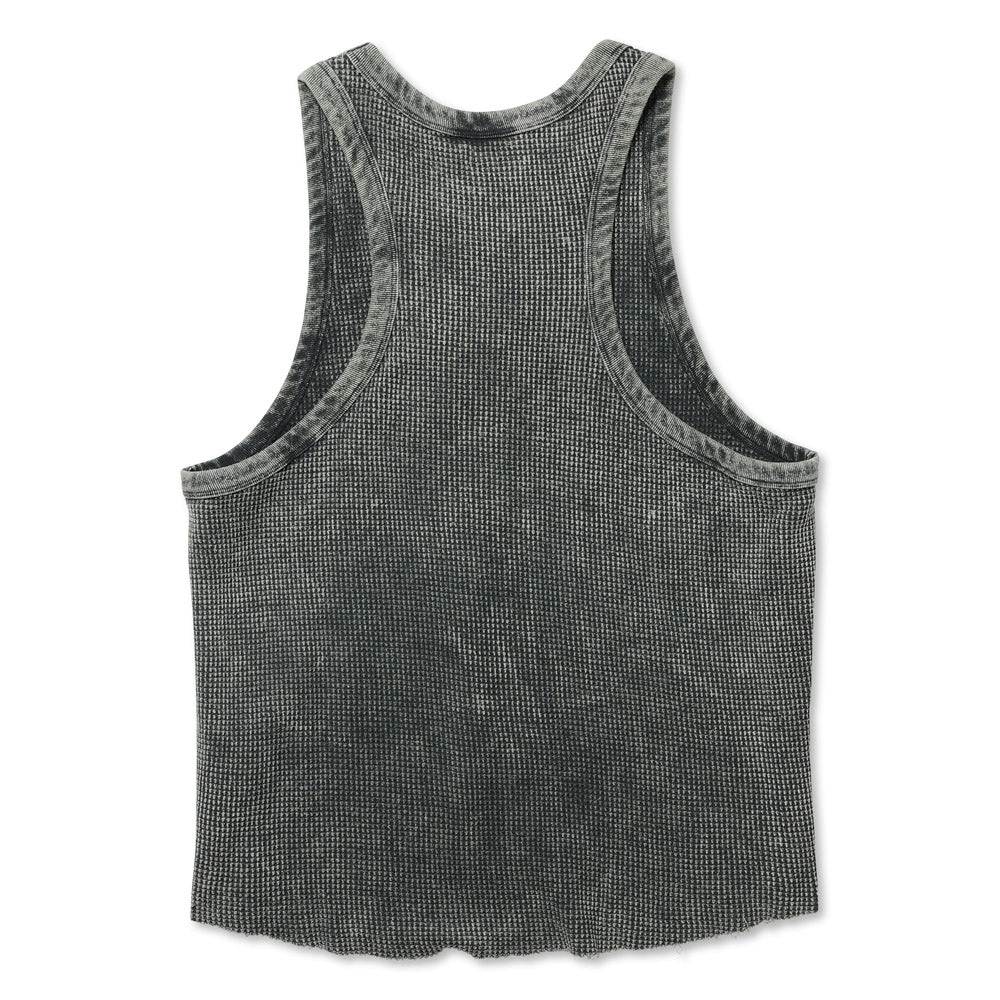 Chemical Dyed Waffle Tank Top – ROTOL