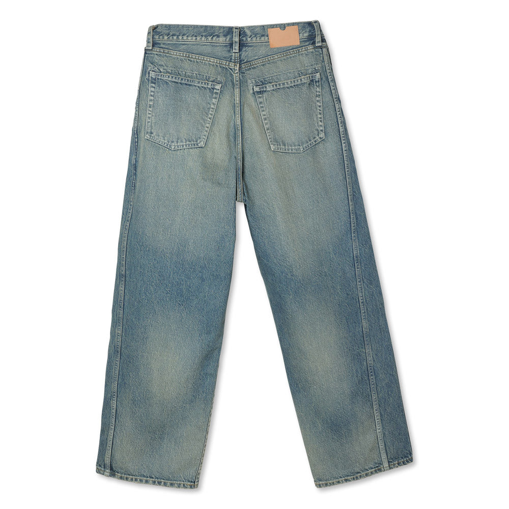 リドム TRIPLE TWIST ICE WASH DENIM デニム Triple Seams 6P Denim Wide Damage – ROTOL