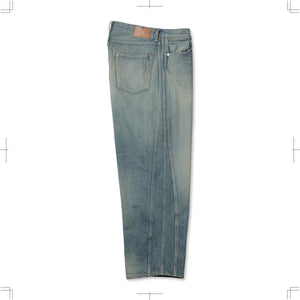 TRIPLE SEEM 6P DENIM DAMAGED