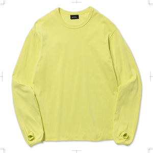 R24WCHD31/RIB LONG SLEEVE TEE