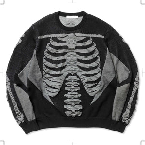 R24WKIT33/3D SKELETON KNIT WOOL