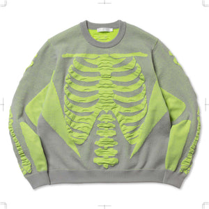 R24WKIT33/3D SKELETON KNIT WOOL