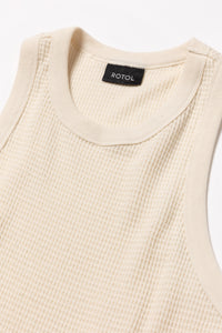 R25SSCNY08/MILD WAFFLE TANKTOP