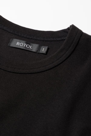 R25SSCHD03/RIB SHORT SLEEVE TEE