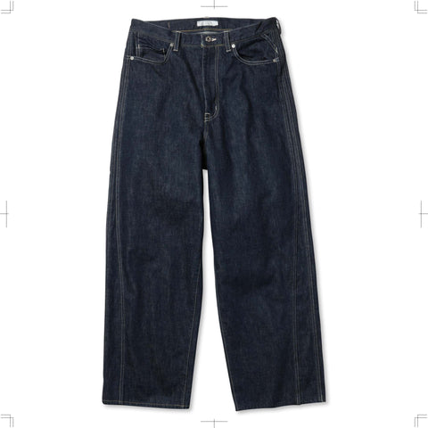 R24WPEM13/TRIPLE SEAMS 6P DENIM WASHED