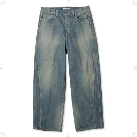 R24WPEM15/TRIPLE SEAMS 6P DENIM DAMAGE