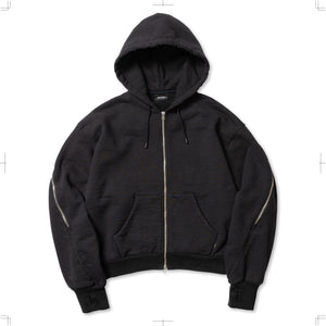 R25AWCHD03/FOAMORA SWEAT ZIP HOODIE