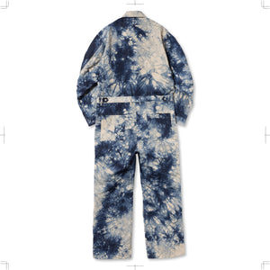 R25AWNY10M/MARBLE DYE JUMPSUIT