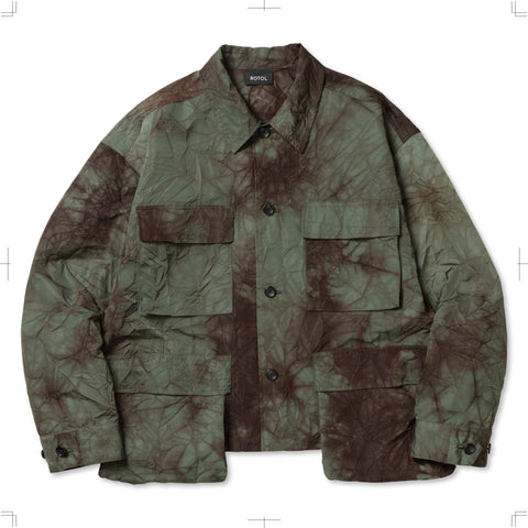 R25AWNY11M/MARBLE DYE SHORT BDU JACKET