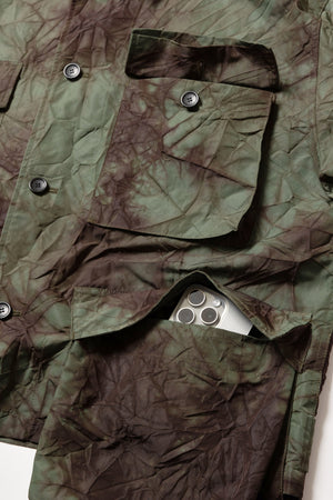 R25AWNY11M/MARBLE DYE SHORT BDU JACKET