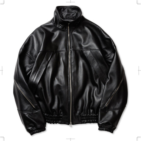 R25AWOMY02/LEATHER VENTILATION BLOUSON