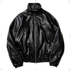 R25AWOMY02/LEATHER VENTILATION BLOUSON