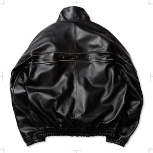 R25AWOMY02/LEATHER VENTILATION BLOUSON