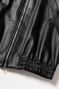 R25AWOMY02/LEATHER VENTILATION BLOUSON