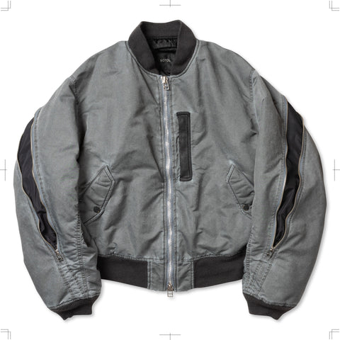 R25AWONY08G/GRAINSTONE BOMBER BLOUSON