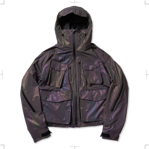 R25AWOYC02/VENTILATION SHELL PARKA HOLO REFLECTIVE