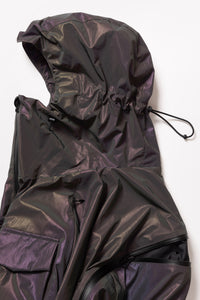 R25AWOYC02/VENTILATION SHELL PARKA HOLO REFLECTIVE