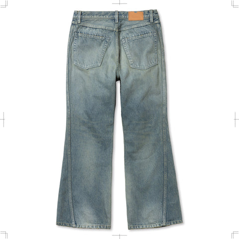 R25AWPEM11/TRIPLE SEAMS 6P DENIM FLARE DAMAGE