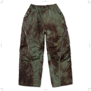 R25AWPNY09M/MARBLE DYE TORNADO PANTS