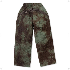 R25AWPNY09M/MARBLE DYE TORNADO PANTS