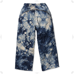R25AWPNY09M/MARBLE DYE TORNADO PANTS