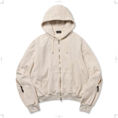 R25SSCEM07/LOOPWHEEL SWEAT ZIP  HOODIE