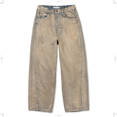 R25SSPEM13/TRIPLE SEAMS 6P DENIM WIDE BLEACH