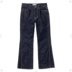 R25SSPEM14/TRIPLE SEAMS 6P DENIM FLARE