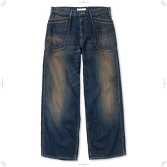 R25SSPNY02/DOUBLE SEAM DENIM PANTS