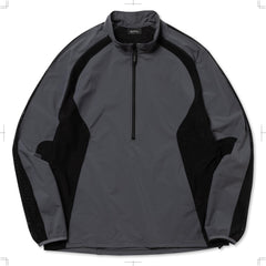 R25SSTHD09/SHEER MESH ZIP SHIRTS