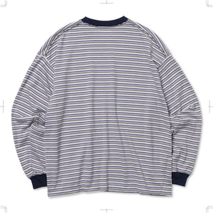 WIDE TWIST L/S - BORDER
