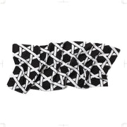 R11GD34_TENUGUI- KAGOME_BLACK